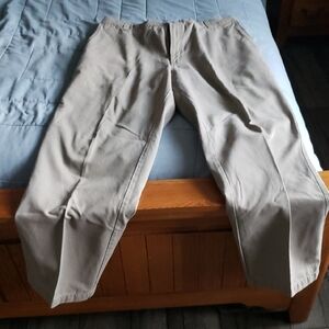 Columbia Tan Chino Pants Classic Cotton Blend
